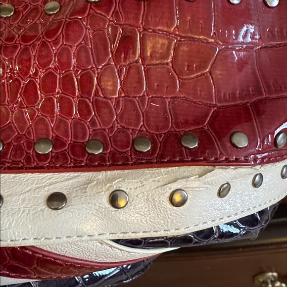 Twiggy London Red, White & Blue large tote or weekender - Picture 6 of 7